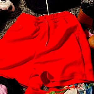 This is a short orange pant came as a suit only selling pant